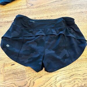 Camouflage Lululemon shorts